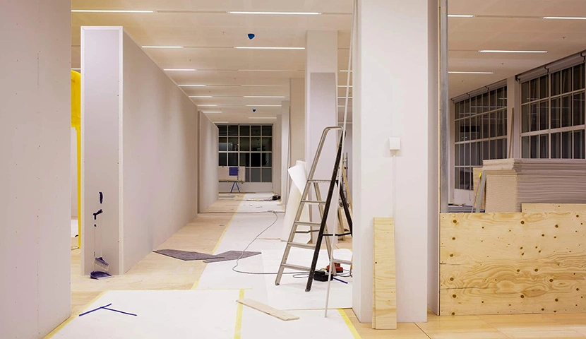 بازسازی واحد اداری و دفتر کار