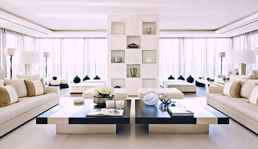 ویژگیهای دکوراسیون داخلی مدرن